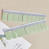 Daiiibabyyy Freshness Ins Grass Green Fashion Nail Art Stickers Collection Manicure DIY Nail Polish Strips Wraps for Party Decor