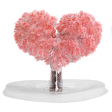 Daiiibabyyy DIY Growing Tree Paper Sakura Crystal Trees Desktop Cherry Blossom Toys Paper Tree Gift Novelty Toy Exploring Science