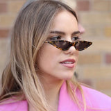 DAIIIBABYYY  -  Cat Eye Sunglasses Women's Fashion Retro Small Frame Sun Glasses Vintage Narrow Sunglasses Trending UV400 Eyewear Gafas De Sol