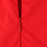 Daiiibabyyy   -  Red Elegant Wedding Event Dresses Sexy Strapless Corset Midi Christmas Party Dresses for Women Clothing 2024