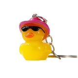 Daiiibabyyy Kawaii Cute Little Yellow Duck Keychain Cartoon Duck Keyring Car Key Chain Bag Purse Pendant School Bag Charm Lovely Gifts