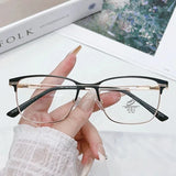 DAIIIBABYYY  -  Anti Blue Light Glasses New Ultra Light  for Women Fashion Square Eyeglass Frame for Men Myopia Glasses Clear Eyewear Очки