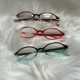 DAIIIBABAYYY  -  Vintage Little Square Frame Glasses Women Y2K Retro Anti-blue Light Eyeglasses Red Green Computer Spectacle Eyewears Goggles