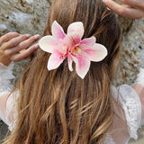 DAIIIBABYYY  -  Gladiolus Hairpin Flowers Small Hair Clips Bohemia Bridal Flowers Hair Clips Hairpins Barrette For Wedding Hair Accessories