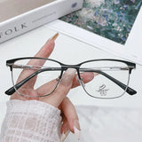 DAIIIBABYYY  -  Anti Blue Light Glasses New Ultra Light  for Women Fashion Square Eyeglass Frame for Men Myopia Glasses Clear Eyewear Очки