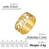 DAIIIBABYYY  -  Egypt Eye Of Ra Ankh Cross Ring Women Men Stainless Steel Wedjat Eye Protction Finger Rings Couple Jewelry Birthday Gift