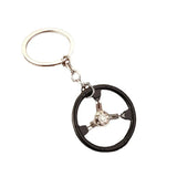 DAIIIBABYYY  -  Hot Sale Racing Steering Wheel Keychain Personality Modified Car Key Chain 6 Speed Gearbox Creative Model Metal Key Chain Gift