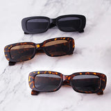 DAIIIBABYYY  -  New Fashion Summer Vintage Small Square Frame Sunglasses For Women Retro Punk Rectangle Sun Glasses Eyewear Shades