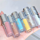 Daiiibabyyy 6-Color Makeup Liquid Highlighter Blush Eyeshadow Lemon Yellow Fine Shimmer Contour Brightening Facial Liquid Eyeshadow Cosmetic