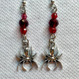 DAIIIBABYYY  -  spider earrings Gothic Goth Jewellery Jewelry