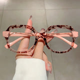 DAIIIBABYYY  - New Polygon Women Eyeglasses Frame 2024 Stylish Candy Color Computer Eyewear Trendy Brand Design Fashion Lady Spectacles