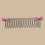 DAIIIBABYYY  - Children's Invisible Broken Hair Hairpin Adult Tiara Tools Curve Needle Bangs Fixed U Shape Insert Hair Styling Comb Accessories