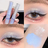 Daiiibabyyy Double-headed Liquid Eye Shadow Matte Sequins Pearlescent Eye Makeup Lying Silkworm Brightening Droplet Tear Makeup Beauty Tools