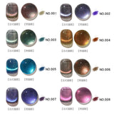 Daiiibabyyy 8ml Cat Eye Magnetic Gel Nail Polish Laser Magnet Soak Off UV LED Manicure Semi Permanent Nail for Art Gel Varnish Manicure