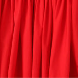 Daiiibabyyy   -  Red Elegant Wedding Event Dresses Sexy Strapless Corset Midi Christmas Party Dresses for Women Clothing 2024