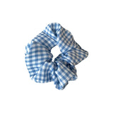 DAIIIBABYYY  -  Sunny Fresh Mojito Blue Scrunchies Floral Plaid Polka Dots White Hair Ropes Ties College Young Girls Hair Accessories Headband