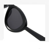 DAIIIBABYYY   -  New Fashion Cat Eye Sunglasses Vintage Women Men Stripes Frame Sun Glasses Summer Female Shades Eyewear Uv400 Eyewear