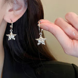 DAIIIBABYYY   -  Cool Y2K Star Drop Earrings Hot Girl Harajuku Creative Planet Pearl Crystal Stars Earings Korean Fashion for Women Punk Jewelry