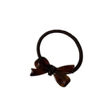 Daiiibabyyy -  Acetate Bow Sweet Elegant Hair Rope Hair Ring Rubber Band Ponytail Headdress Flower Hair Accessories Hair Band for Hair Ties