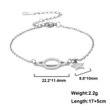 DAIIIBABYYY  -  Saturn Planet Star Charm Bracelets Women Girls Stainless Steel Hand Bracelet Fashion Astronomy Jewelry Gift for Friends