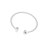 Daiiibabyyy Silver Color Beads Bracelet for Women Girl Gift Punk Geometry Simplicity Jewelry Dropshipping Wholesale