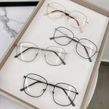 DAIIIBABYYY  -  Elegant Anti Blue Light Glasses Women Summer Black Frame Optical Spectacle Rouge Eyeglasses Computer Reading Eye Protection