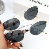 DAIIIBABYYY  -  Vintage Cat Eye Sunglasses for Women Small Frame Retro Sunglasses UV400 Protection Eyewear Fashion Trendy Streetwear Accessories