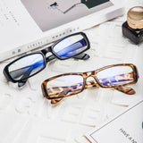 DAIIIBABYYY  -  Japanese Small Square Frame Glasses Women Retro Harajuku Eyeglasses Clear Reading Spectacle Blue Light Blocking Eyewears