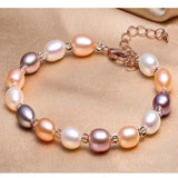 Daiiibabyyy New Pearl Fashion Bracelet Ladies Elegant Bracelet Jewelry Girlfriend Birthday Wedding Gift Wholesale