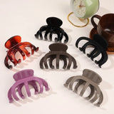 Daiiibabyyy  -  Women Fashion Large Claw Hair Clip Korean Simple Acrylic Hairgrips Shark Clip Clamp Hairpins For Girls Hair Accessories Headwear