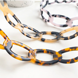 DAIIIBABYY  -  Simple Retro Women's Hollow With Teeth High-grade Acetic Acid Headband New Tortoiseshell Hair Band Headwear