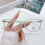 DAIIIBABYYY  -  Anti Blue Light Glasses New Ultra Light  for Women Fashion Square Eyeglass Frame for Men Myopia Glasses Clear Eyewear Очки