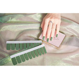 Daiiibabyyy Freshness Ins Grass Green Fashion Nail Art Stickers Collection Manicure DIY Nail Polish Strips Wraps for Party Decor