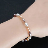 Daiiibabyyy New Pearl Fashion Bracelet Ladies Elegant Bracelet Jewelry Girlfriend Birthday Wedding Gift Wholesale