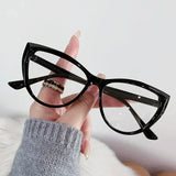 DAIIIBABYYY  -  Fashion Cat Eye Frames Transparent Computer Glasses Women Anti Blue Light Vision Care Optical Classic Vintage Photochromic Lens