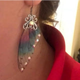 Daiiibabyyy Fashion Multicolor Butterfly Earrings Woman Jewelry Cute Colorful Acrylic Drop Earrings Accessories for Female Girl Jewelry Gift