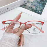 DAIIIBABYYY  -  Anti Blue Light Glasses New Ultra Light  for Women Fashion Square Eyeglass Frame for Men Myopia Glasses Clear Eyewear Очки