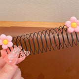 DAIIIBABYYY  - Children's Invisible Broken Hair Hairpin Adult Tiara Tools Curve Needle Bangs Fixed U Shape Insert Hair Styling Comb Accessories