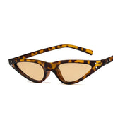 DAIIIBABYYY  -  Cat Eye Sunglasses Women's Fashion Retro Small Frame Sun Glasses Vintage Narrow Sunglasses Trending UV400 Eyewear Gafas De Sol