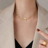 New Fashion Trend Necklace Double Pendant For Women 2022  Multiple Styles OL Style Best Gift Party For Girlfriend daiiibabyyy