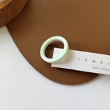 2021 New Sweet Candy Color Ring For Women Ins Simple Small Fresh Fashion Ring Cute Girl Index Finger Ring Gift Banquet daiiibabyyy