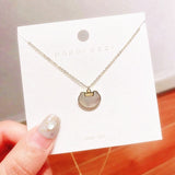 New Fashion Trend Necklace Double Pendant For Women 2022  Multiple Styles OL Style Best Gift Party For Girlfriend daiiibabyyy