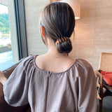 Daiiibabyyy Fashion Women Ponytail Bun Hair Styling Hair Claw Hair Coil Buckle Hair Clip Accessories Female Headwear BH