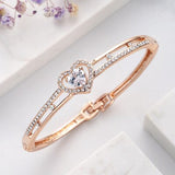 2021 New CZ Series Bracelet For Women Simple Temperament Creative Fashion Jewelry V-Shaped Cute Kitten Shape Gift Banquet daiiibabyyy