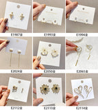 Earrings for Women Pearl Crystal Resin Earrings Jewelry Accessories Wholesale  Stud Earrings Women  Butterfly Jewelry daiiibabyyy