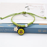 2021 New Cute Cartoon Little Girl Bracelet Accessories Jewelry Unisex Retractable Pendant Flower Pineapple Bracelet Gift Party daiiibabyyy