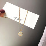 New Fashion Trend Necklace Double Pendant For Women 2022  Multiple Styles OL Style Best Gift Party For Girlfriend daiiibabyyy