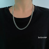 Stainless Steel Chain Necklaces for Women Men Long Hip Hop Necklace on The Neck Fashion Jewelry Accessories Friends Gifts daiiibabyyy