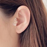 Single Earring Unique New Alloy Branch Tragus Piercing Earring For Women Non Piercing Clip Earring 2021 Also Can Be Nose Ring daiiibabyyy