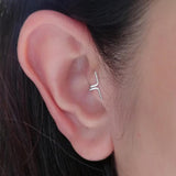 Single Earring Unique New Alloy Branch Tragus Piercing Earring For Women Non Piercing Clip Earring 2021 Also Can Be Nose Ring daiiibabyyy